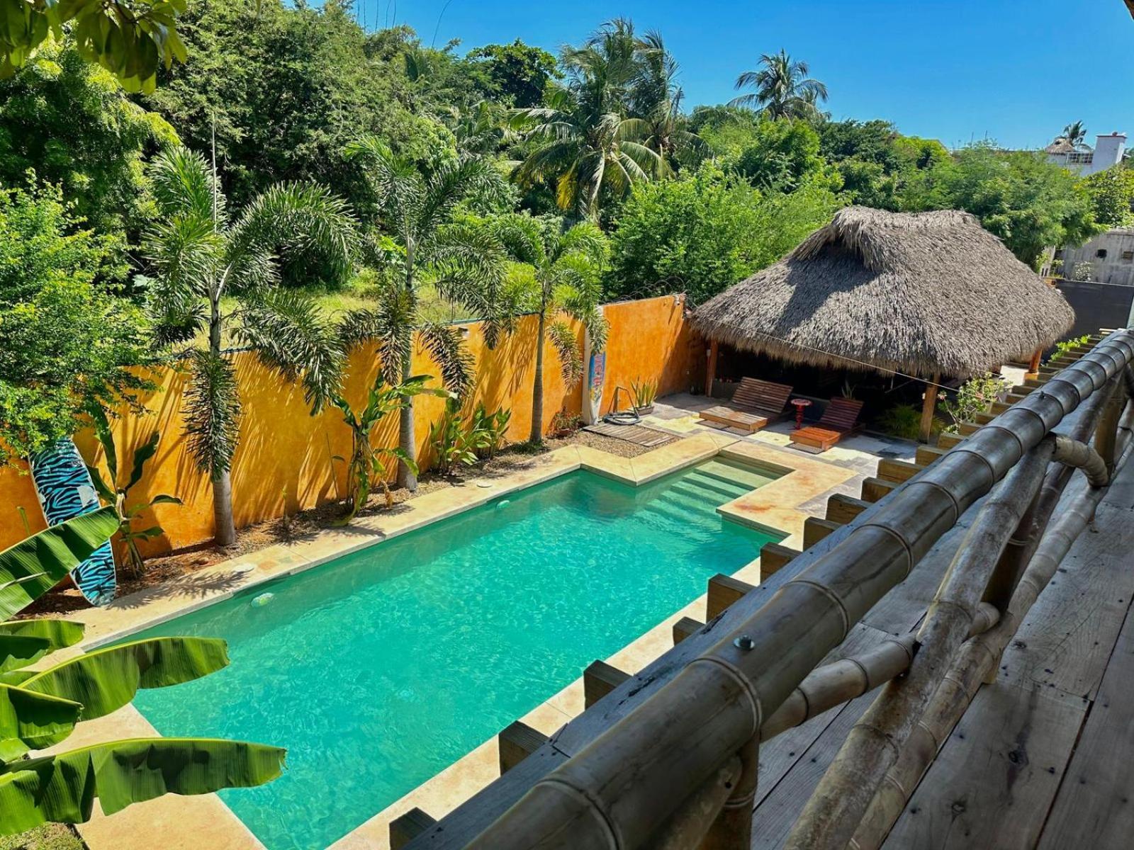 Auberge de jeunesse Surfnest Tamarindos à Brisas de Zicatela Extérieur photo