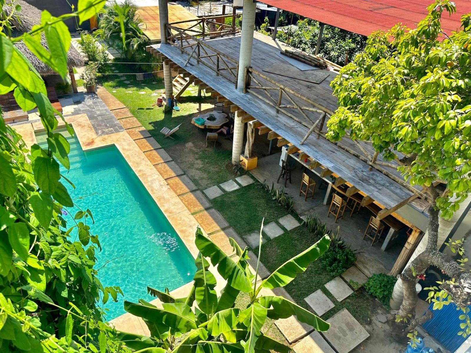 Auberge de jeunesse Surfnest Tamarindos à Brisas de Zicatela Extérieur photo