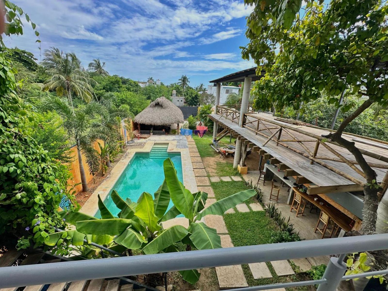 Auberge de jeunesse Surfnest Tamarindos à Brisas de Zicatela Extérieur photo
